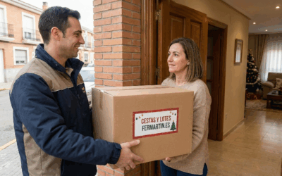 Cestas de Navidad a Domicilio: Envío Gratis a Madrid, Barcelona, Valencia y toda la Península