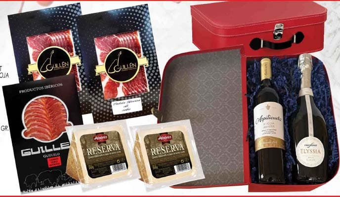 Lote 5 Gourmet para empresas, pack 10 unidades con maletín y envío gratis en península